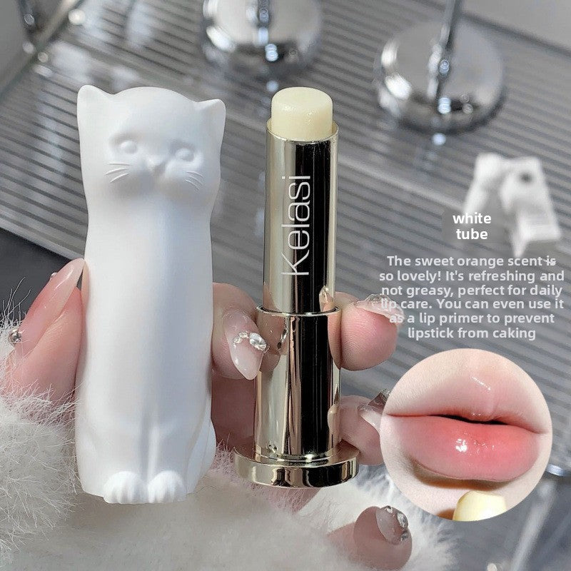 Bálsamo Labial Hidratante con Forma de Gato
