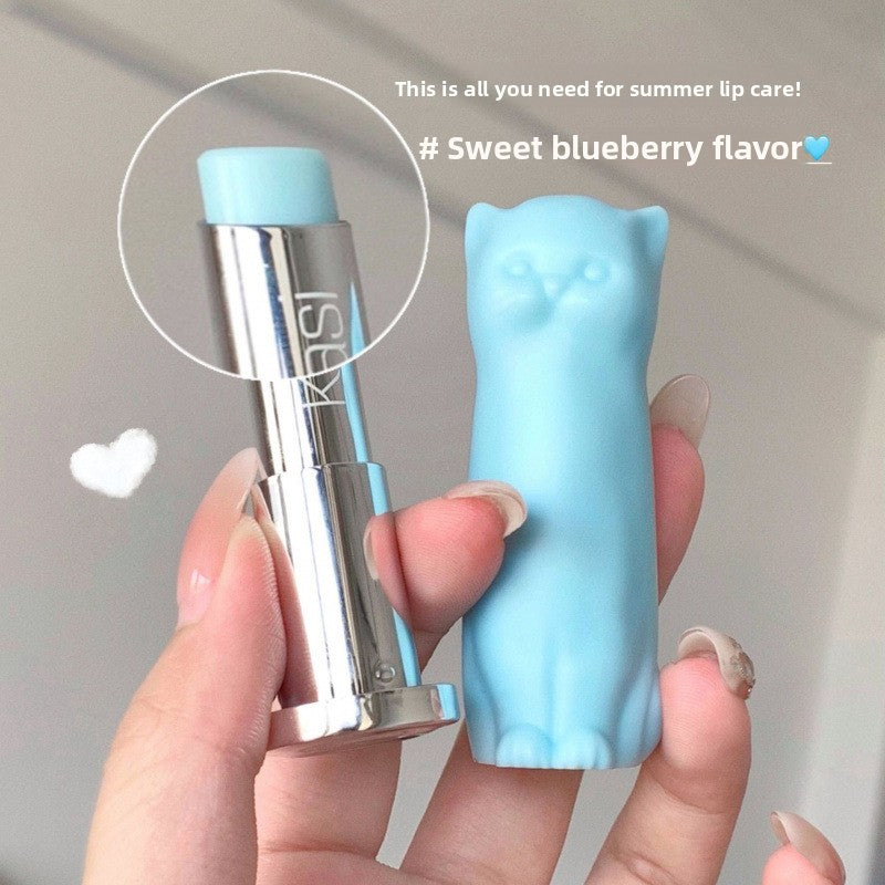 Bálsamo Labial Hidratante con Forma de Gato