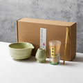 Set de Té Matcha de Cerámica con Batidor Diseño Japonés Moderno 4 5 6 Piezas