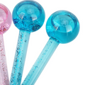Bola de Masaje Facial de Hielo con Ondas de Cristal