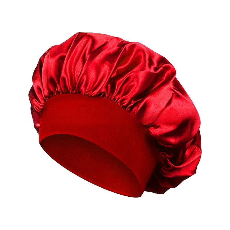 Gorro de satén ajustable