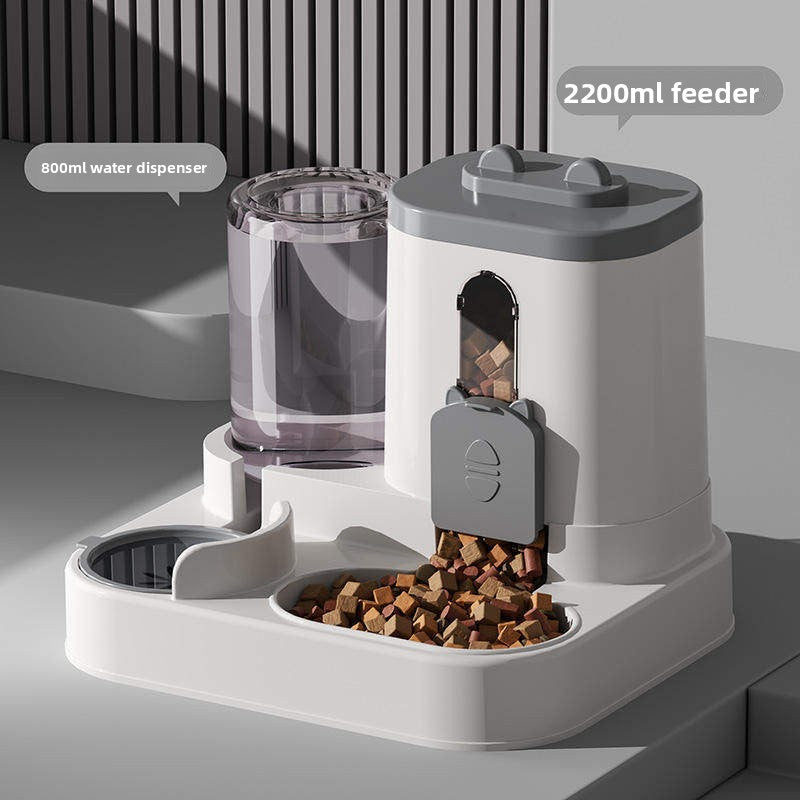 Dispensador Automático de Comida y Agua para Mascotas