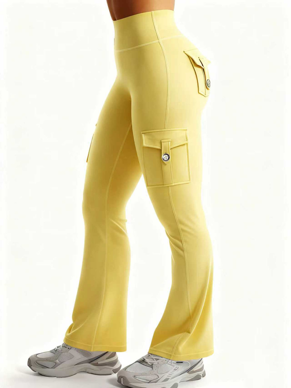 Leggings Deportivos de Cintura Alta con Bolsillos