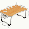 Mesa Plegable para Ordenador y Portátil para Cama, Dormitorio y Estudio