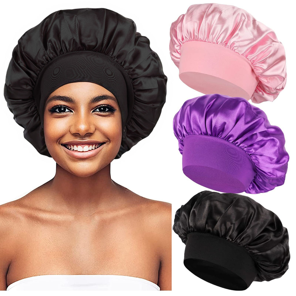Gorro de satén ajustable