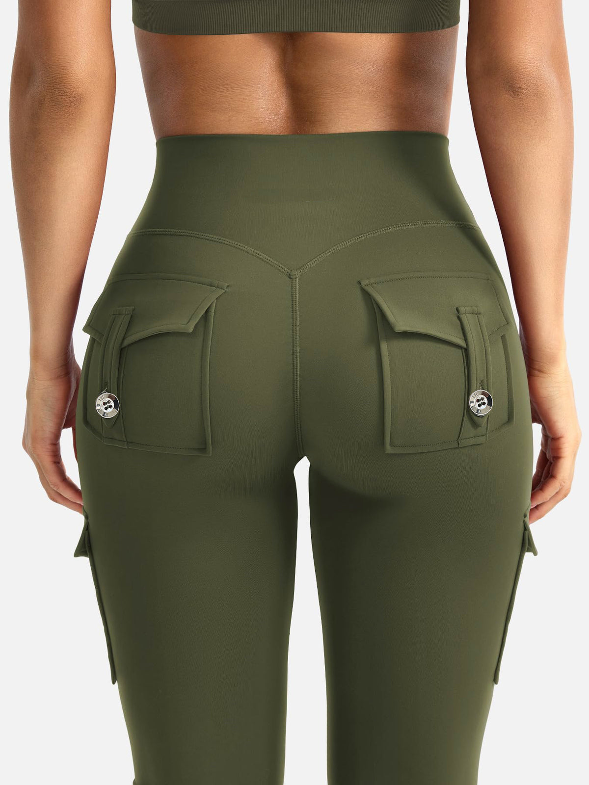 Leggings Deportivos de Cintura Alta con Bolsillos