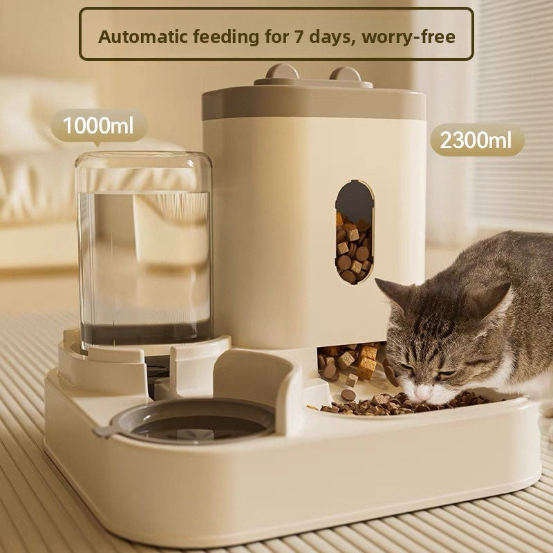Dispensador Automático de Comida y Agua para Mascotas