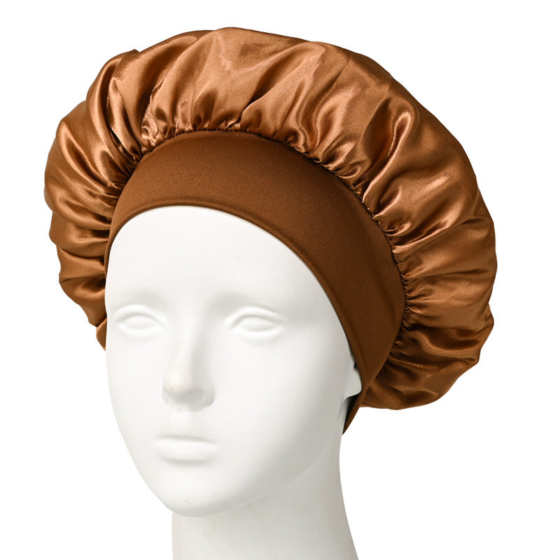 Gorro de satén ajustable