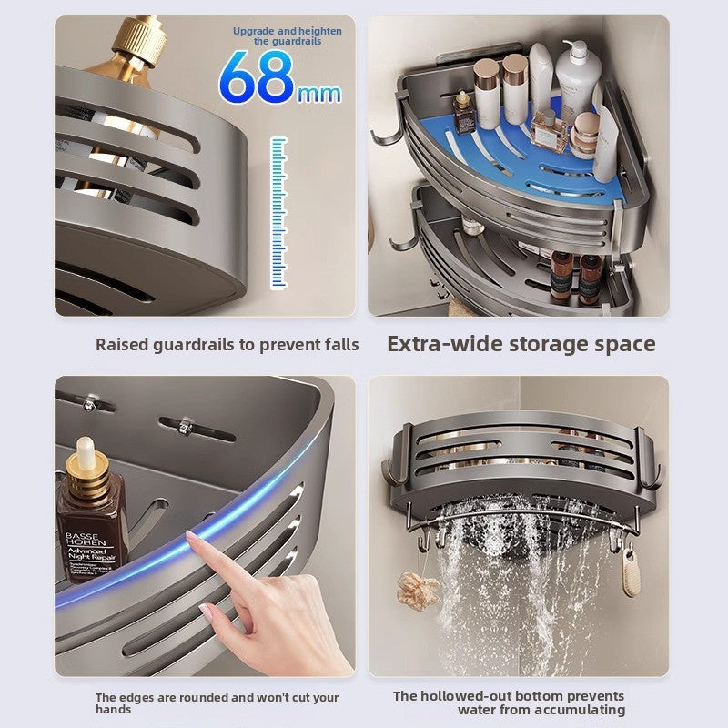 Estantería Organizadora de Baño para Esquina